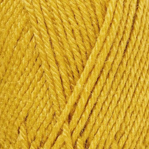 Pelote de laine - Soufre - 50% Laine 50% acrylique - Bergère de France - Idéale 4