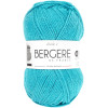 photo-Pelote de laine - Turquoise - 50% Laine 50% acrylique - Bergère de France - Idéale 4