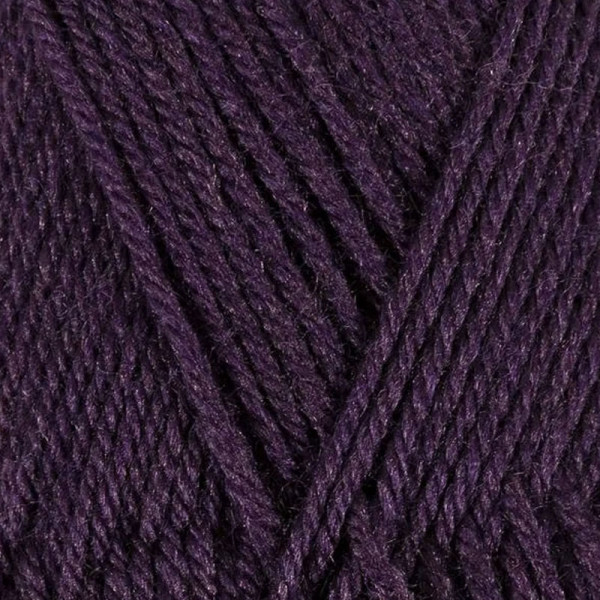 Pelote de laine - Prune - 50% Laine 50% acrylique - Bergère de France - Idéale 4