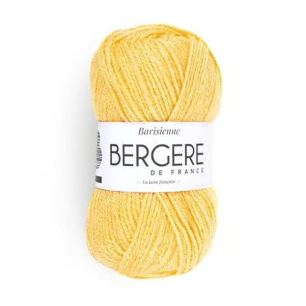 photo-Pelote de laine - Beurre - 100% acrylique - Bergère de France - Barisienne