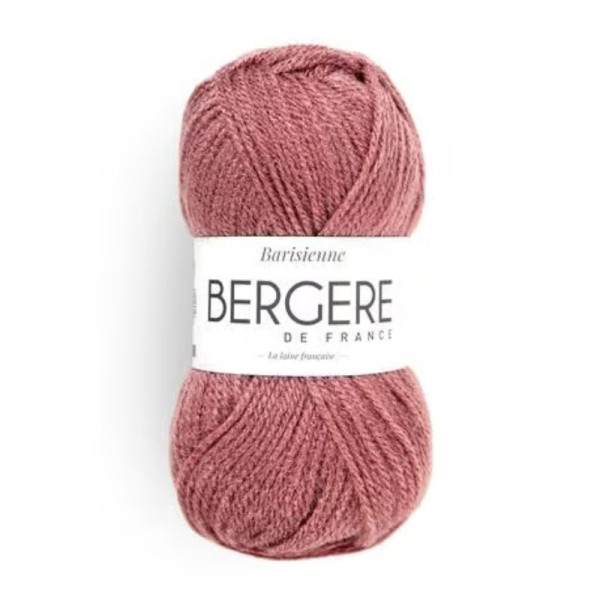 photo-Pelote de laine - Bois de rose - 100% acrylique - Bergère de France - Barisienne