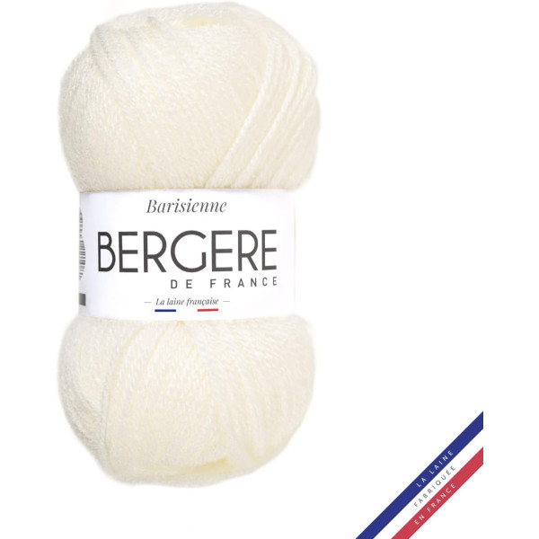 photo-Pelote de laine - Mélisse - 100% acrylique - Bergère de France - Barisienne