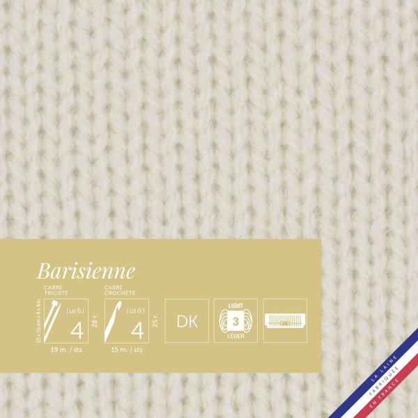 Pelote de laine - Mélisse - 100% acrylique - Bergère de France - Barisienne