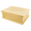 photo-Boite à bijoux - Bois - A décorer - Loisirs créatifs - Cadeau - 22x18x8cm