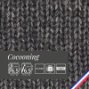 10 pelotes de laine - Gris - Polyester, laine, acrylique - Bergère de France - Cocooning