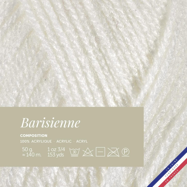10 pelotes de laine - Igloo - 100% acrylique - Bergère de France - Barisienne