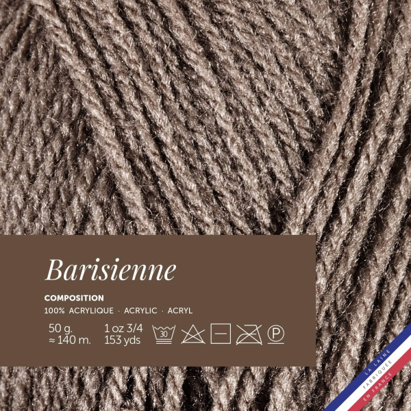 10 pelotes de laine - Broussaille - 100% acrylique - Bergère de France - Barisienne