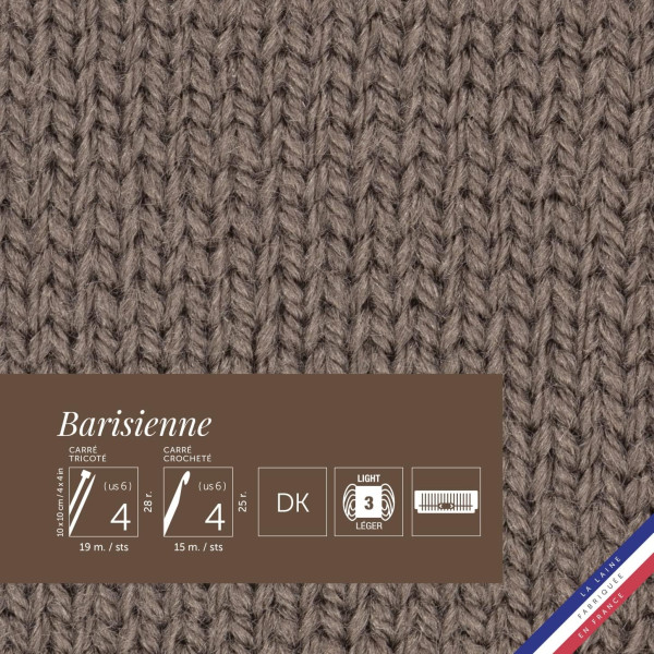 10 pelotes de laine - Broussaille - 100% acrylique - Bergère de France - Barisienne