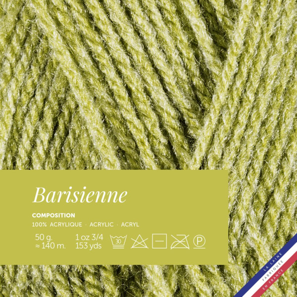 Pelote de laine - Jojoba - 100% acrylique - Bergère de France - Barisienne