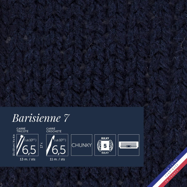 10 pelotes de laine - Crépuscule - 100% acrylique - Bergère de France - Barisienne 7