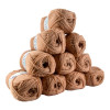 photo-Pelotes - Rose poudré - 100% Acrylique - 50g/140m - Lot de 10 pelotes - Azurite