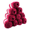 photo-Pelotes - Rose foncé - 100% Acrylique - 50g/140m - Lot de 10 pelotes - Azurite