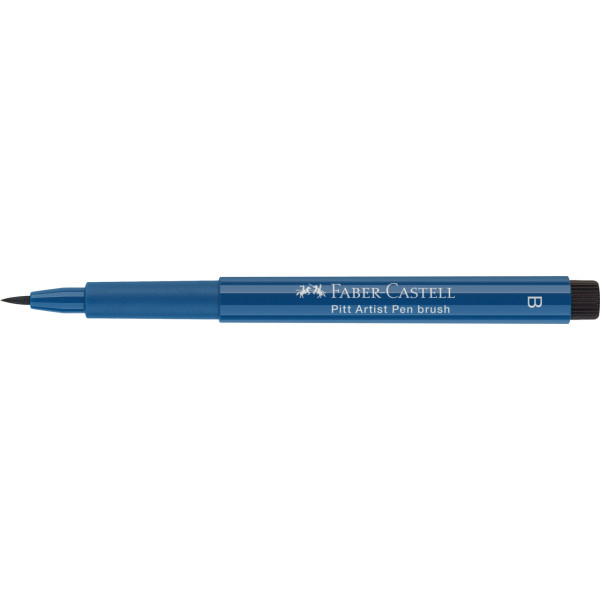 photo-Feutre à dessin - Pointe pinceau - Bleu indanthrene - Pitt Artist - Faber-Castell