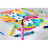 Feutres dessin - STABILO Pen 68 Max - Pointe large - Arty - 18 couleurs