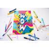 Feutres dessin - STABILO Pen 68 Max - Pointe large - Arty - 18 couleurs