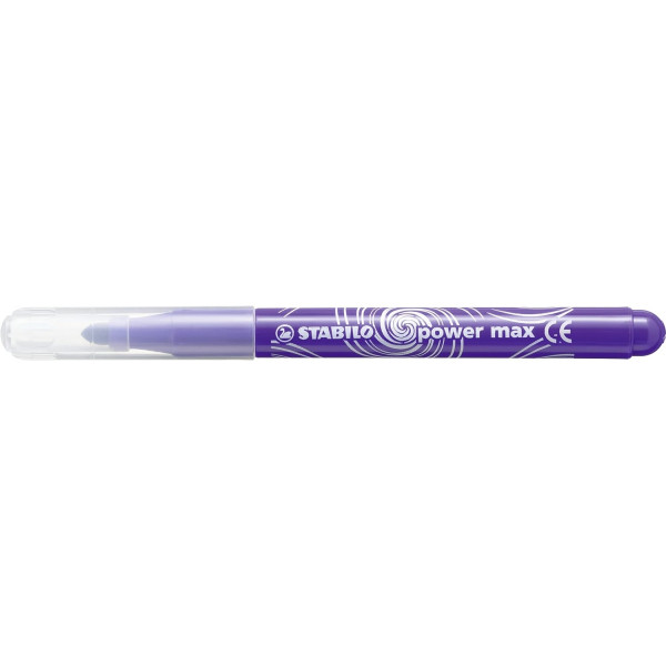 Feutres de coloriage - STABILO power max 96 - 12 couleurs - 96 feutres - Schoolpack