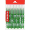 photo-Feutres de coloriage - STABILO power max - Vert - Pointe large - 12 feutres