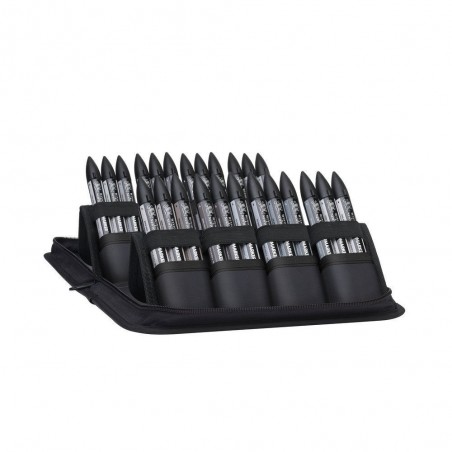 Trousse Promarker - 24 Feutres noir et gris - Winsor et Newton | Surdiscount