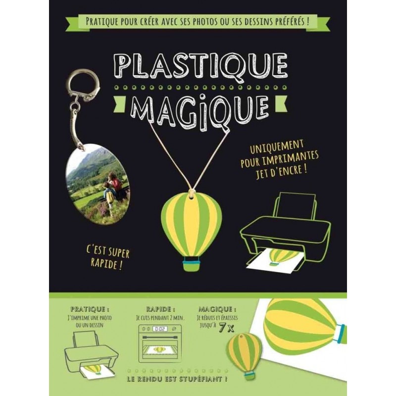 2 Feuilles Plastique Magique Pour Imprimantes | Surdiscount