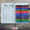Stylo Energel - Pointe moyenne - 0,7mm - Violet - Pentel