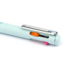Stylo - 4 couleurs - Pointe moyenne - Corps vert menthe - Pentel