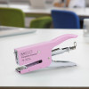 Agrafeuse + agrafes 26/8mm - 2 boites de 5000 agrafes - Rose pastel - Rapesco