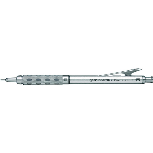 photo - Porte-mines - Métal - Rechargeable - HB - Mine 0.5mm - Pentel - Graphgear 1000