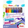 photo - 8 feutres de coloriage - Pour enfant - Pointe large - Lavable - Pentel Arts