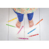 Feutres de coloriage - STABILO Power - Pointe moyenne - 12 couleurs - Pot métal