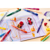 24 Feutres de coloriage - STABILO PowerMax - Pointe large - 12 couleurs - Pot métal