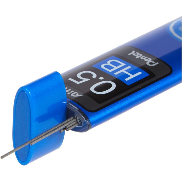 Mines pour porte-mines - HB - 0.5mm - Étui de 40 mines - Pentel