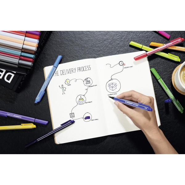 Feutres de coloriage - STABILO pointMax Arty - Pointe moyenne - 32 couleurs