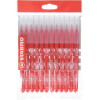 photo-Feutres de coloriage - STABILO power max - Rouge - Pointe large - 12 feutres