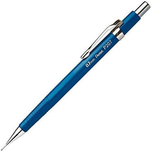 photo - Porte-mines - Marron - Rechargeable - Mine 0.7mm - Pentel - P207