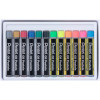 Pastels à l'huile - Boîte de 12 - Couleurs flurorescentes - Pentel Arts