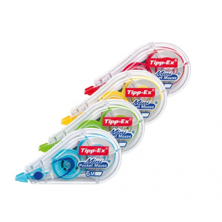 Acheter Ruban Correcteur 6 Mètres - Mini Pocket Mouse - Tipp-Ex | à seulement 1,99 €
