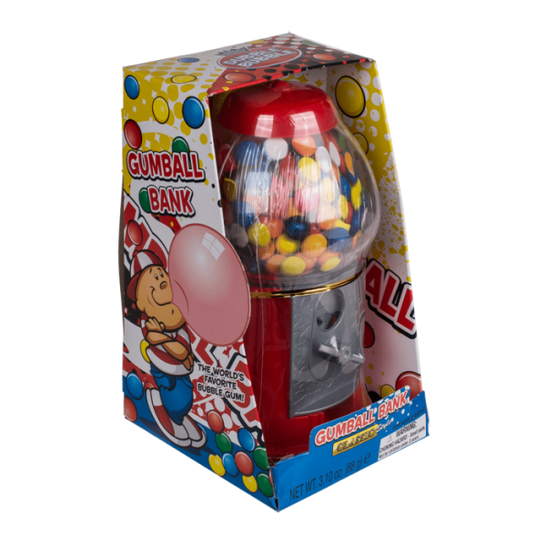 Distributeur de chewing-gum - Confiserie - Vintage - Bonbons inclus - Rechargeable