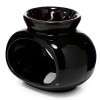 Brûleur à huile - Fondant à cire - Noir - Céramique - Décoration - Idées cadeaux