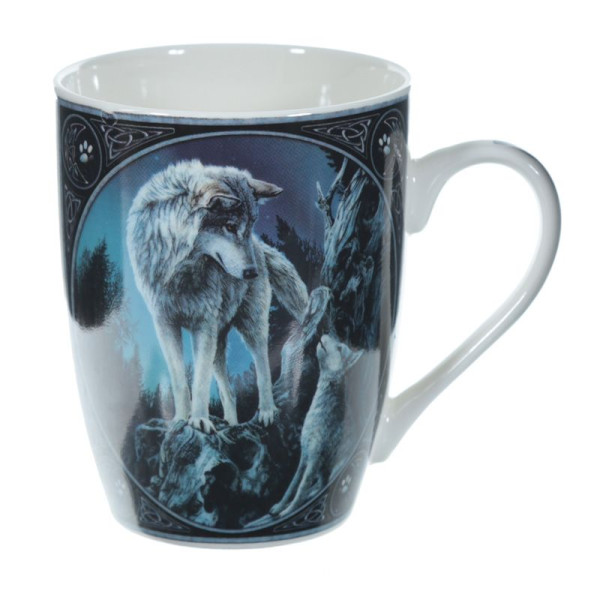 photo-Mug - Tasse - Loup - Fantasy - Celte - Magie - Porcelaine - Avec anse