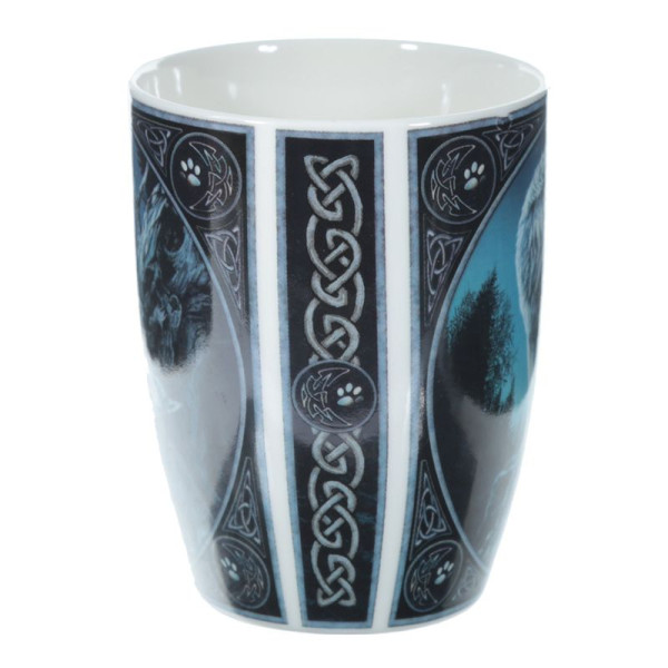 Mug - Tasse - Loup - Fantasy - Celte - Magie - Porcelaine - Avec anse