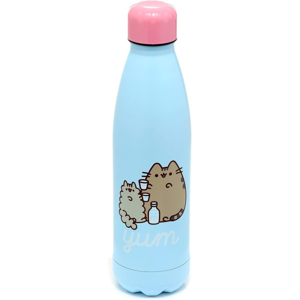 photo-Gourde - Bouteille - Isotherme - Acier inox - 500ml - Pusheen - Chat Kawaï