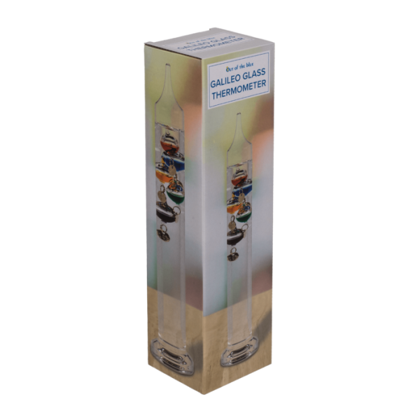 Thermomètre de Galilée - Décoration - Design - Pour intérieur - 28 cm hauteur