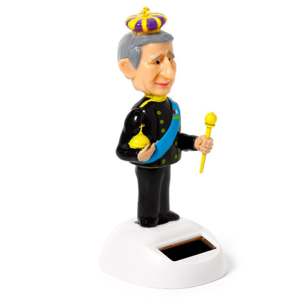 photo-Figurine - Roi Charles 3 - King Charles - Humour - Décoration - 10 cm hauteur