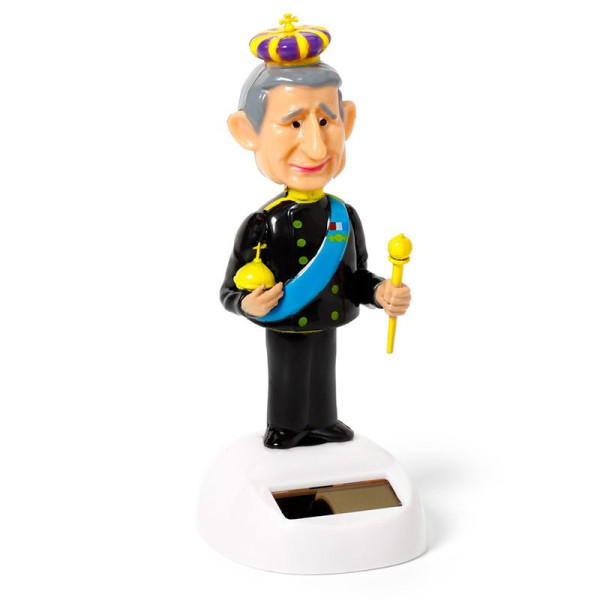 Figurine - Roi Charles 3 - King Charles - Humour - Décoration - 10 cm hauteur