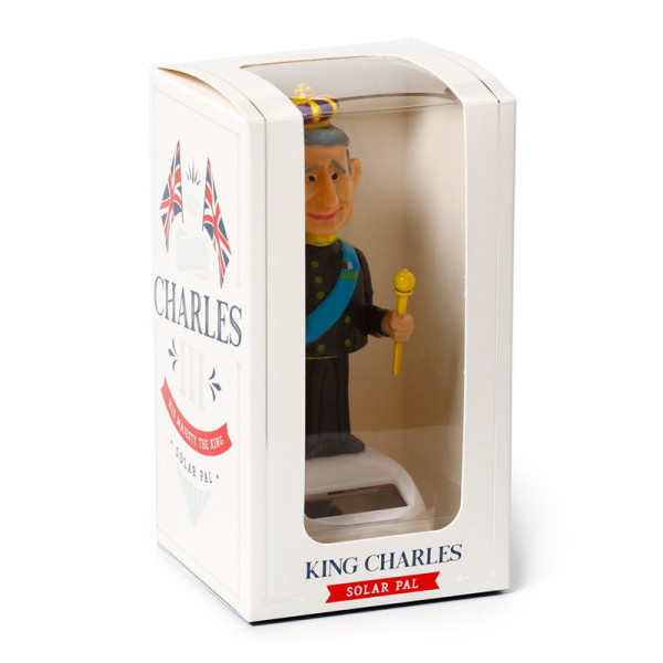 Figurine - Roi Charles 3 - King Charles - Humour - Décoration - 10 cm hauteur