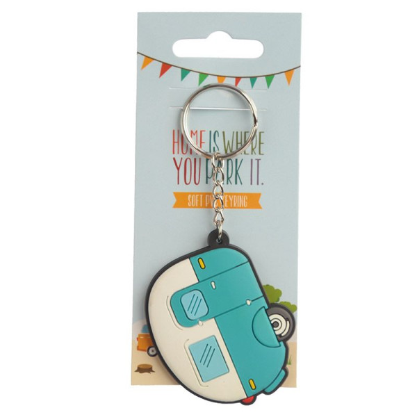 photo-Porte-clé - Caravane - Voyage - Camping - Vacances - Idées cadeaux