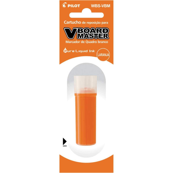 photo-Recharge pour marqueur - Effaçable - V-Board Master - Pilot - Orange - Pointe moyenne
