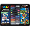 photo-Posca - Malette - Pop Colours - 20 marqueurs - PC1-1M - PC-3M - PC-5M