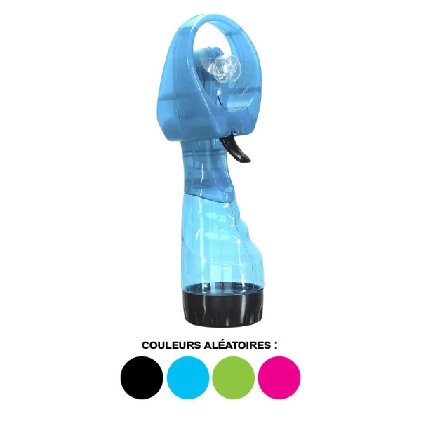 Brumisateur - Ventilateur - Facile à transporter - Voyage - Coloris aléatoire