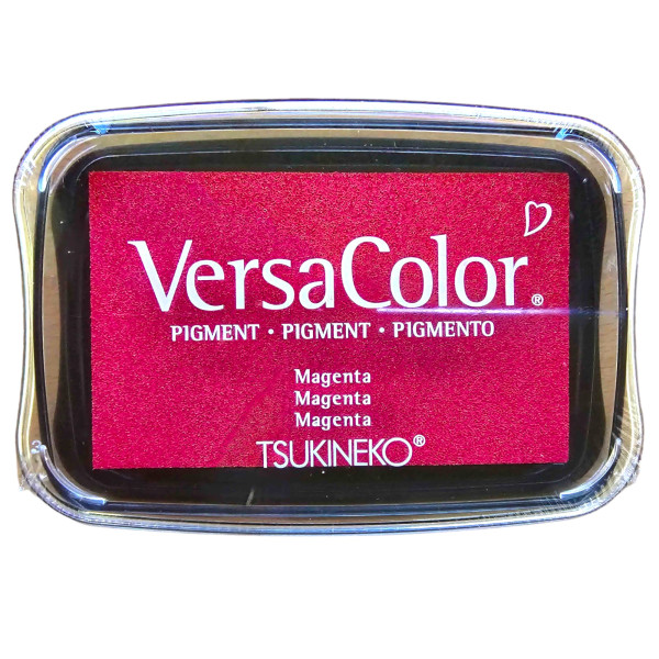 photo - Encreur - Séchage lent - Embossage - Magenta - VersaColor - Tsukineko
